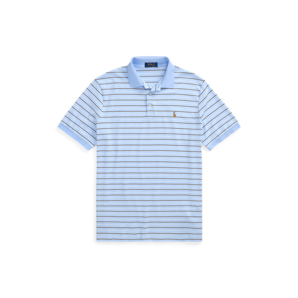 Classic Fit Striped Soft Cotton Polo
